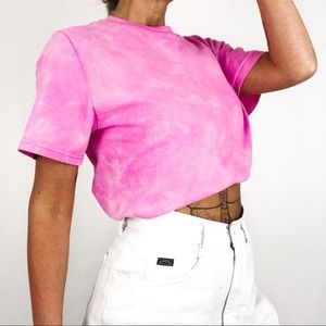 Vintage Hand-Dyed Acid Wash Tee | Size S